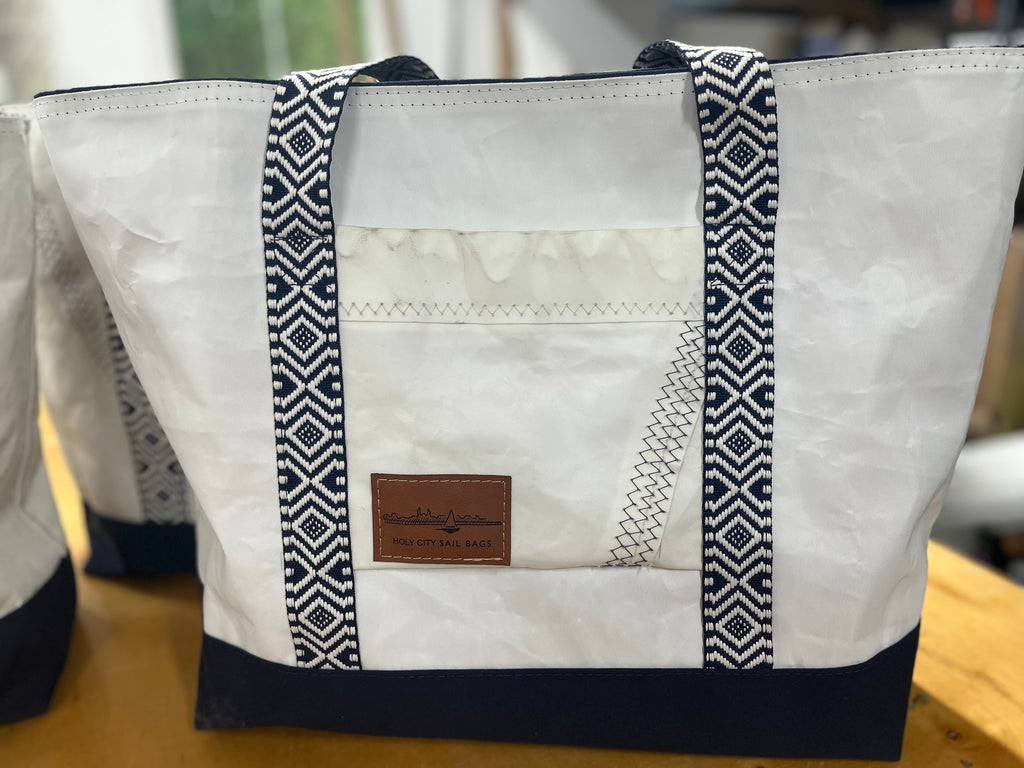 Bowline Tote - Navy, Strap #2